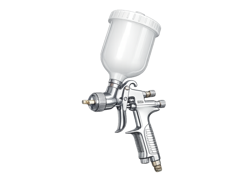 Lackierpistole für Wassertransferdruck